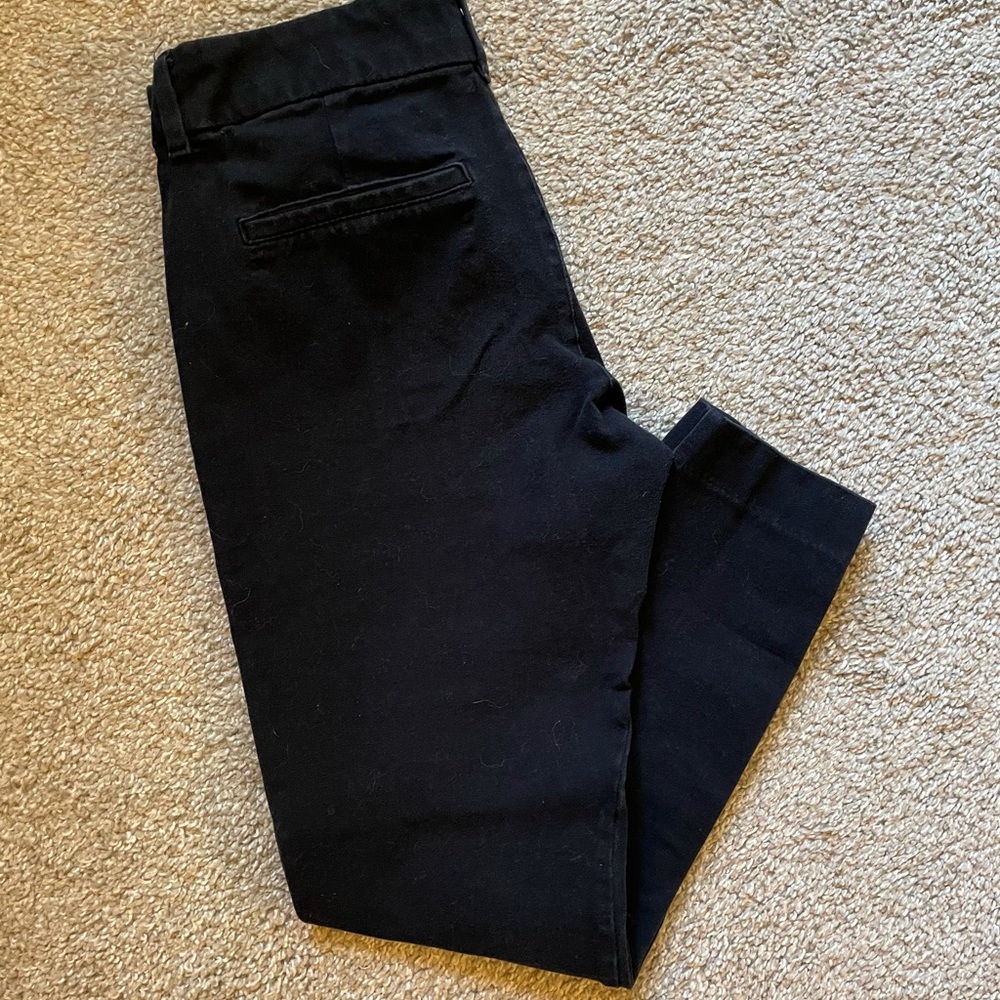 Old Navy Black Pixie Ankle Chinos